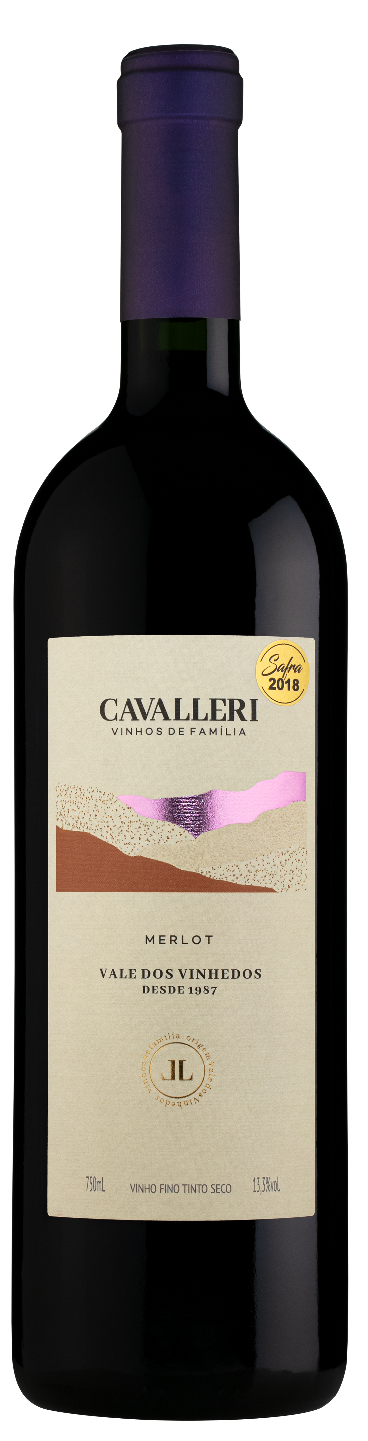 Vinho Tinto Merlot - Vinícola Cavalleri