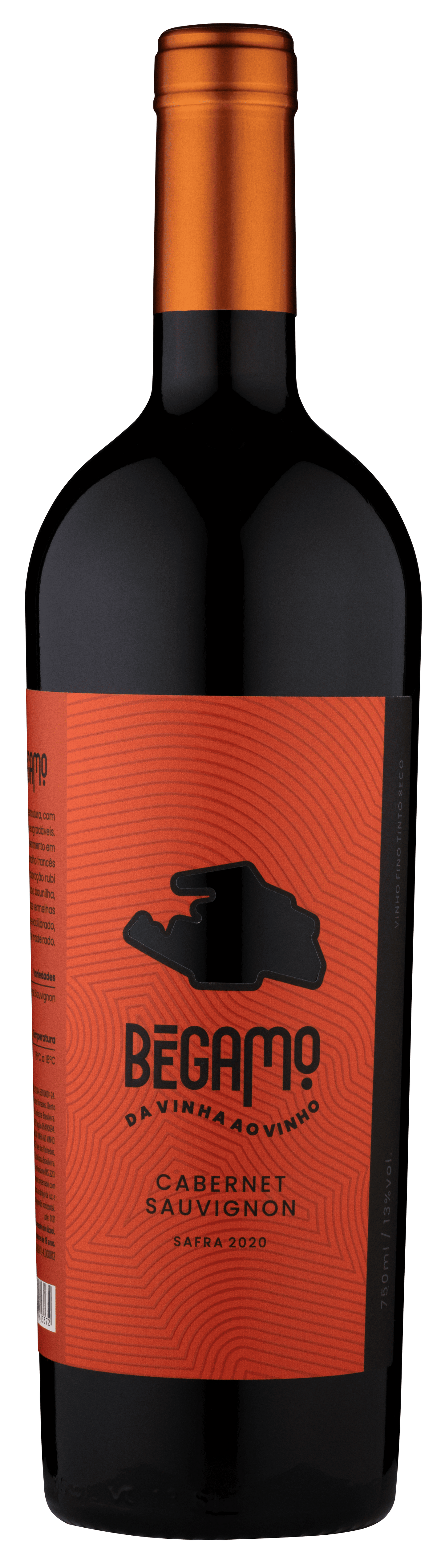 Vinho Tinto Cabernet Sauvignon Bégamo - Vinícola Cavalleri