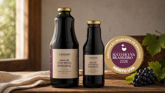 Suco tinto Cavalleri vence premiação nacional