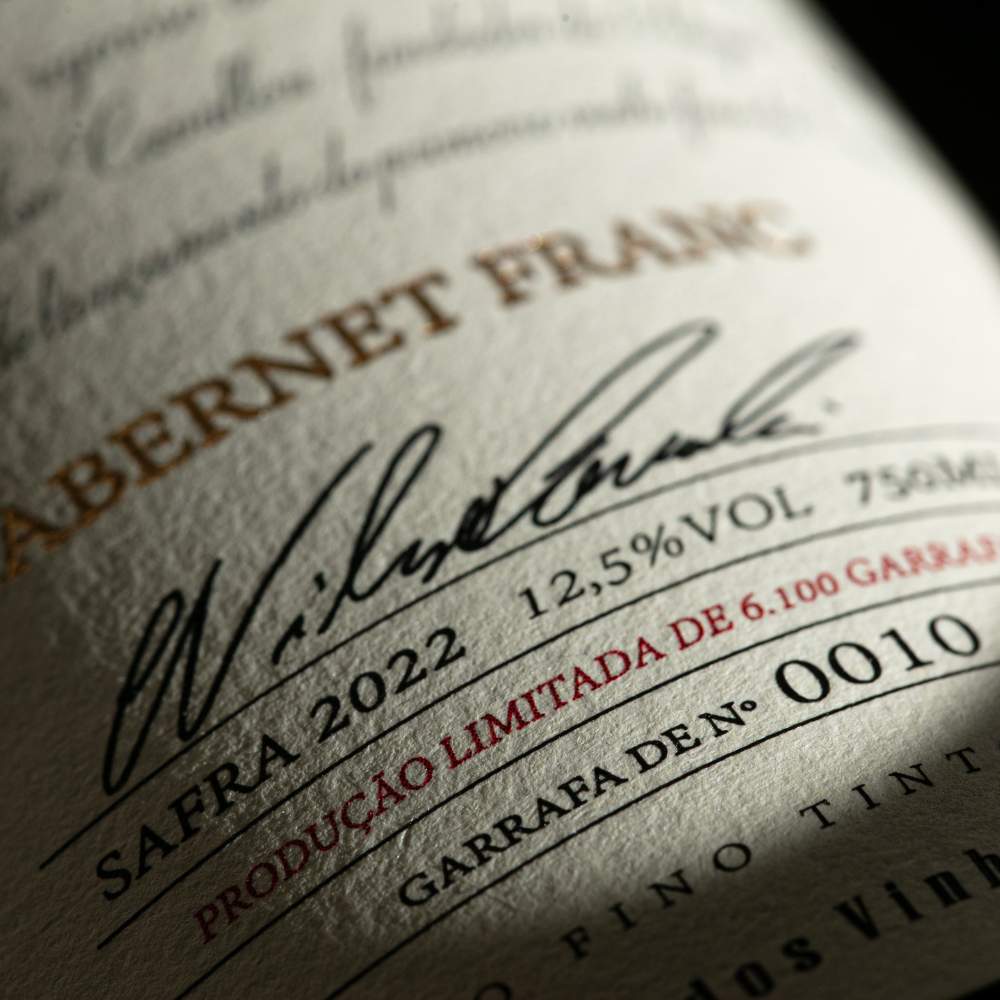 Vinho Tinto Cabernet Franc Nilso Cavalleri - Vinícola Cavalleri