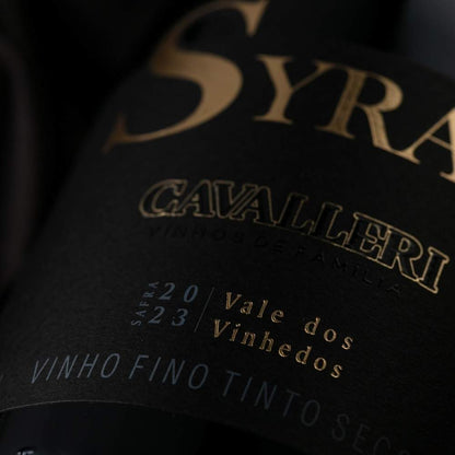 Vino tinto Syrah - Bodega Cavalleri