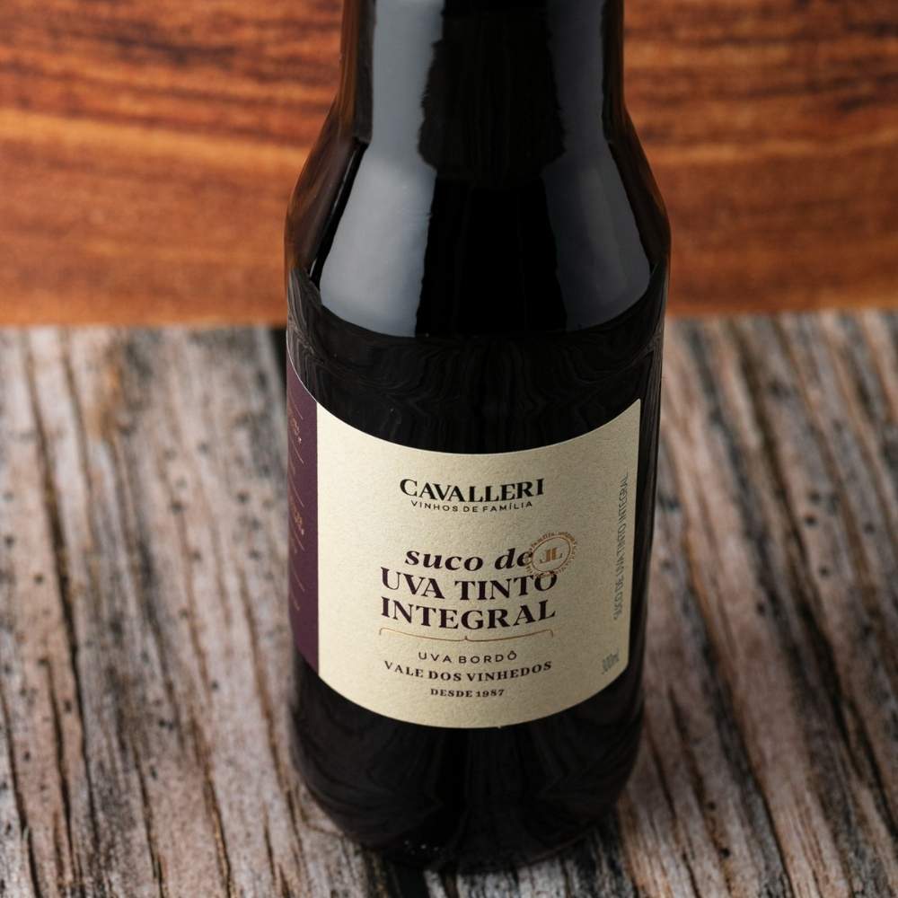 Suco de Uva Integral 300 ML  - Vinícola Cavalleri