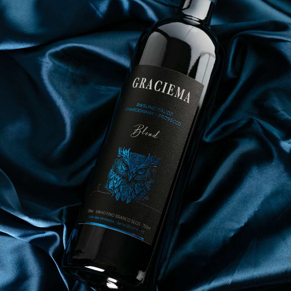 Vinho Coruja Branco Seco Graciema - Vinícola Cavalleri