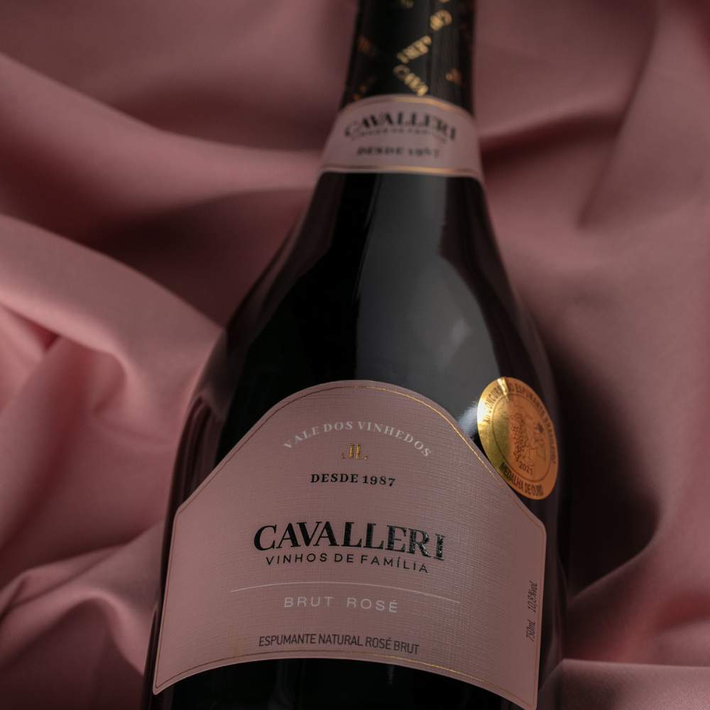 Espumante Brut Rosé - Vinícola Cavalleri