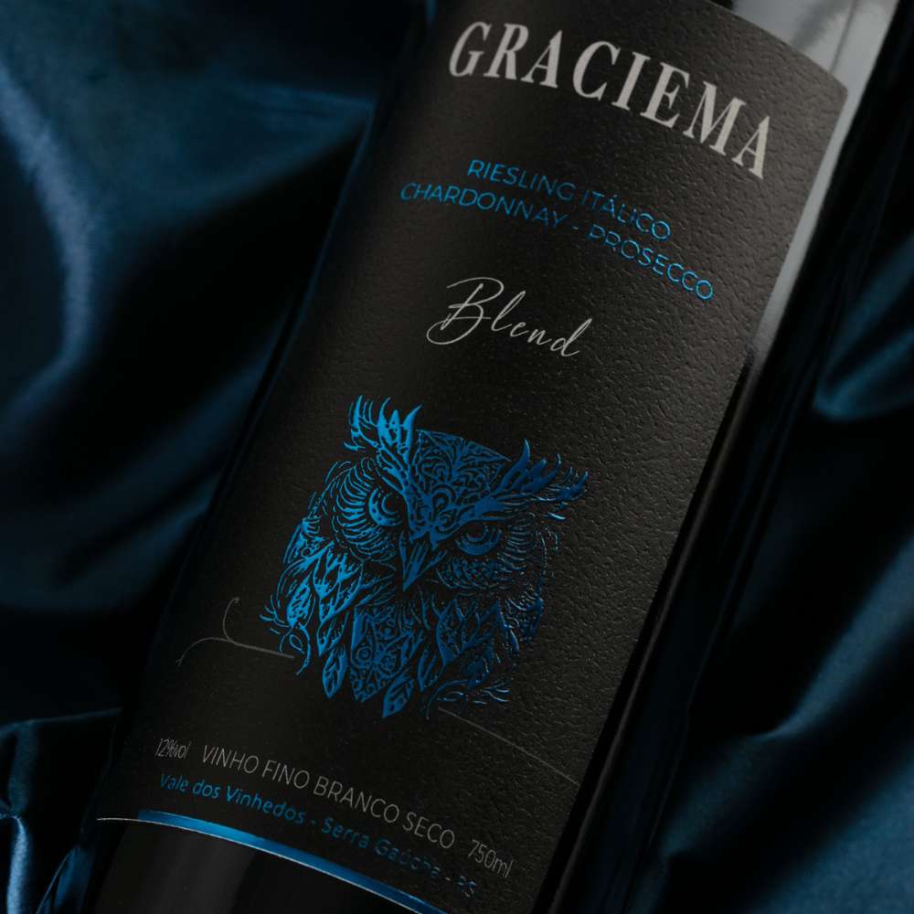 Vinho Coruja Branco Seco Graciema - Vinícola Cavalleri