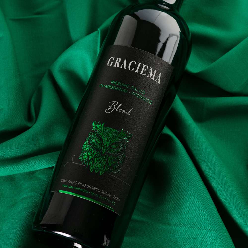 Vinho Coruja Branco Suave Graciema - Vinícola Cavalleri