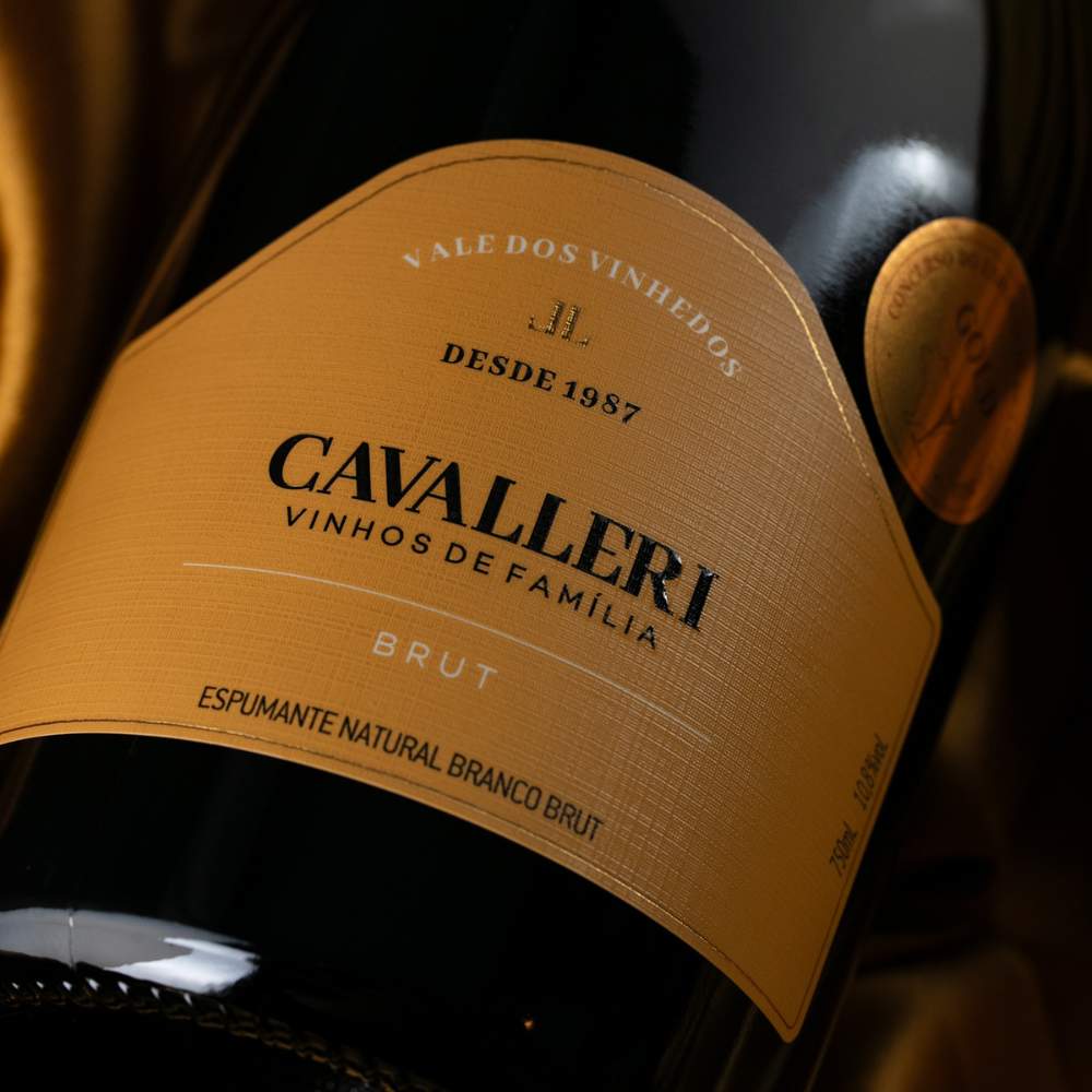 Espumante Brut Charmat  - Vinícola Cavalleri
