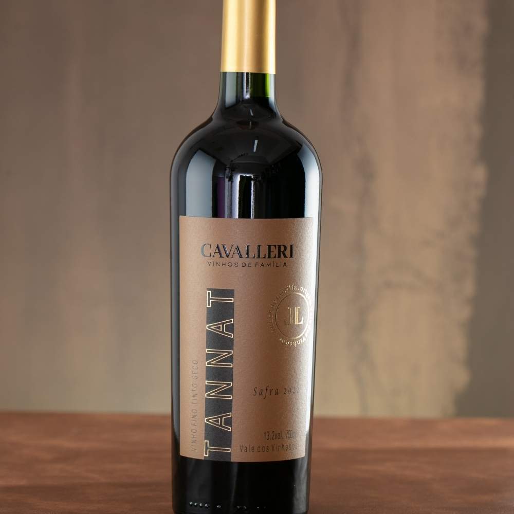 Vino tinto Tannat - Bodega Cavalleri