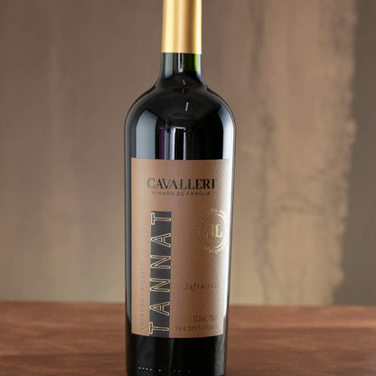 Vino tinto Tannat - Bodega Cavalleri