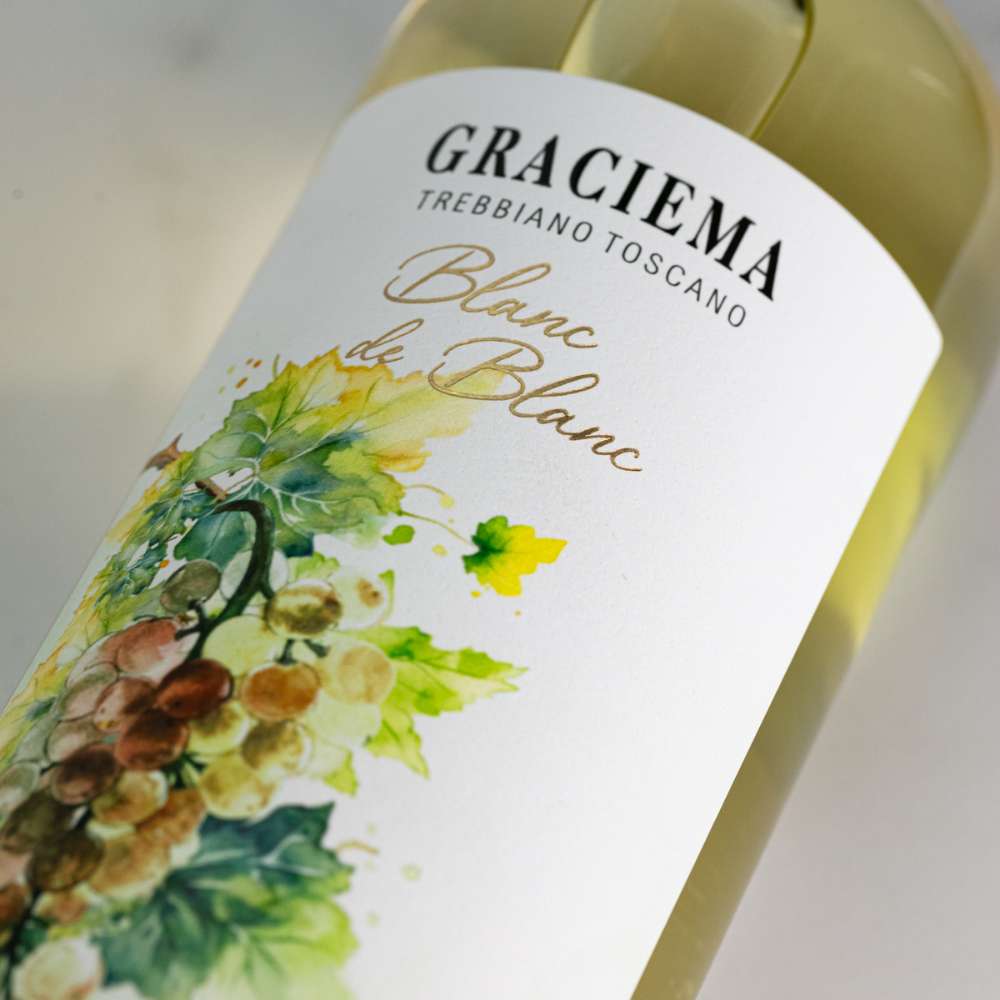 Trebbiano Toscano Graciema White Wine - Cavalleri Winery