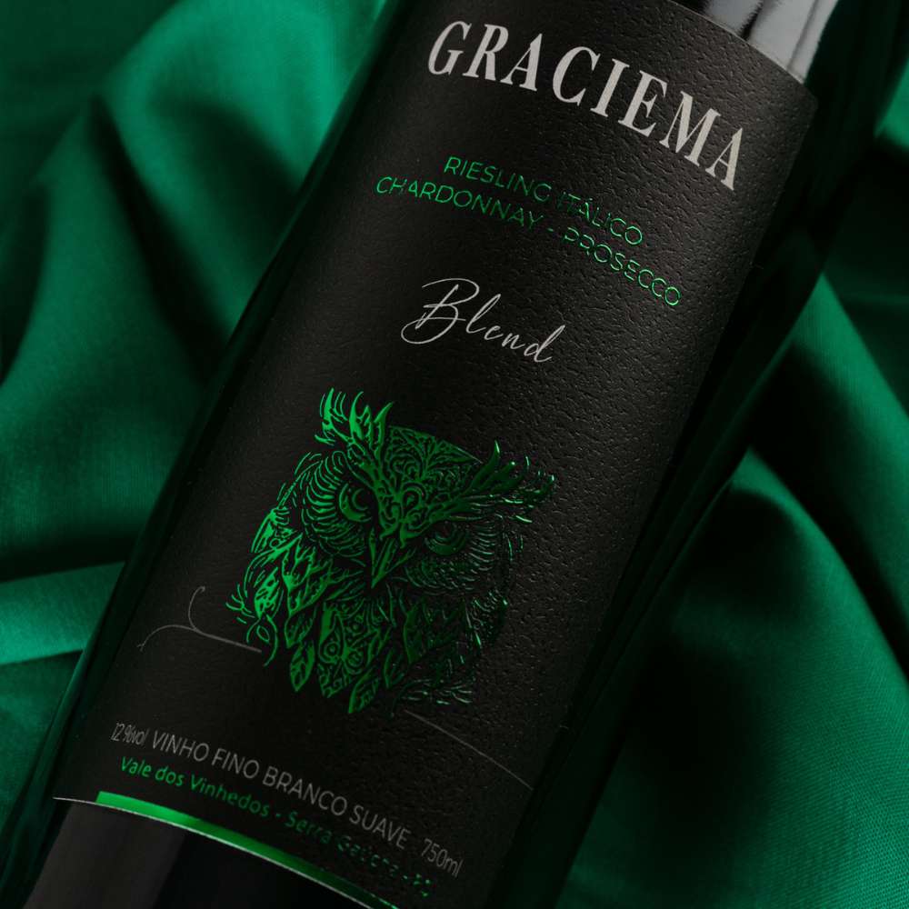 Vinho Coruja Branco Suave Graciema - Vinícola Cavalleri