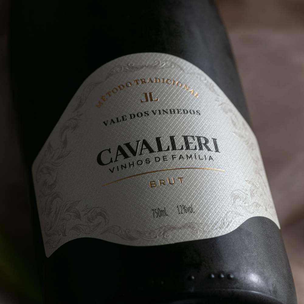 Espumante Brut Champenoise - Vinícola Cavalleri