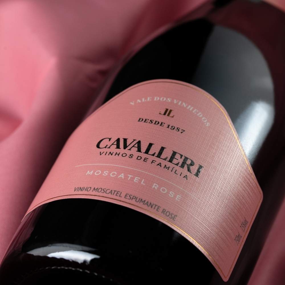 Espumante Rose Moscatel  - Vinícola Cavalleri