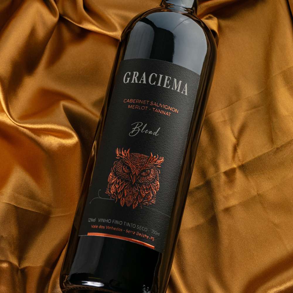 Vinho Coruja Tinto Seco Graciema - Vinícola Cavalleri