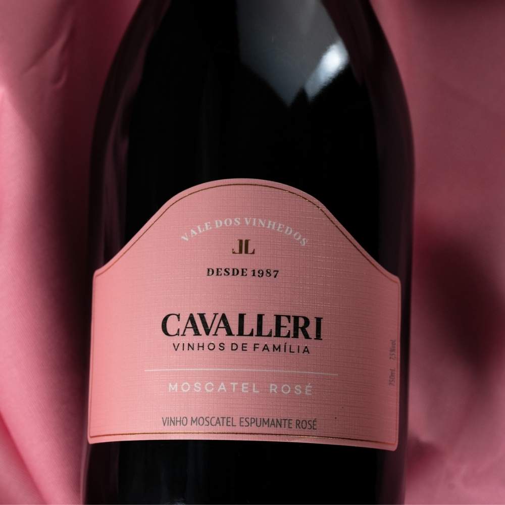 Espumante Rose Moscatel  - Vinícola Cavalleri