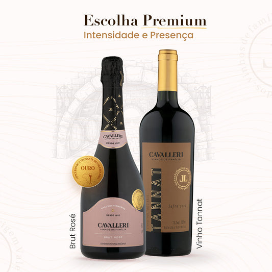 Kit Escolha Premium - Vinícola Cavalleri