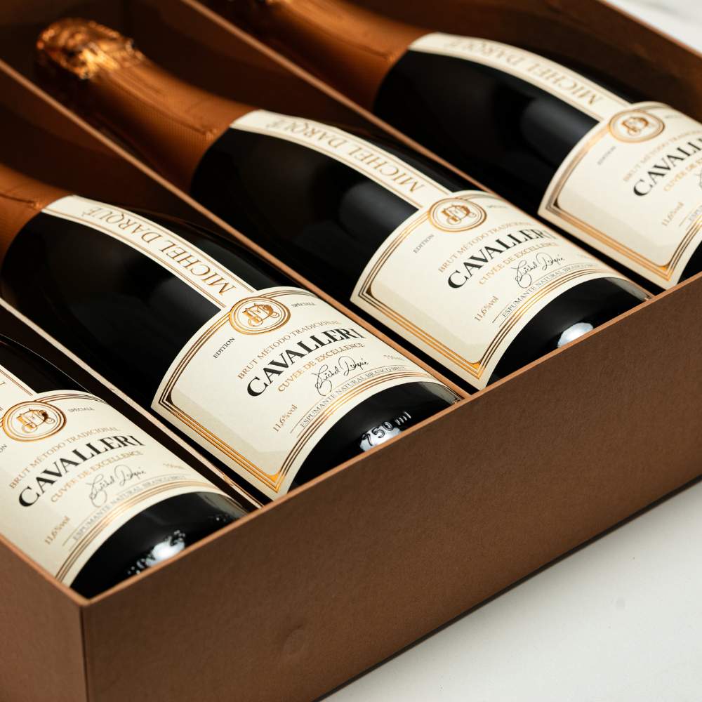 Espumante Brut Champenoise Michel Darquè 60 Meses - Vinícola Cavalleri