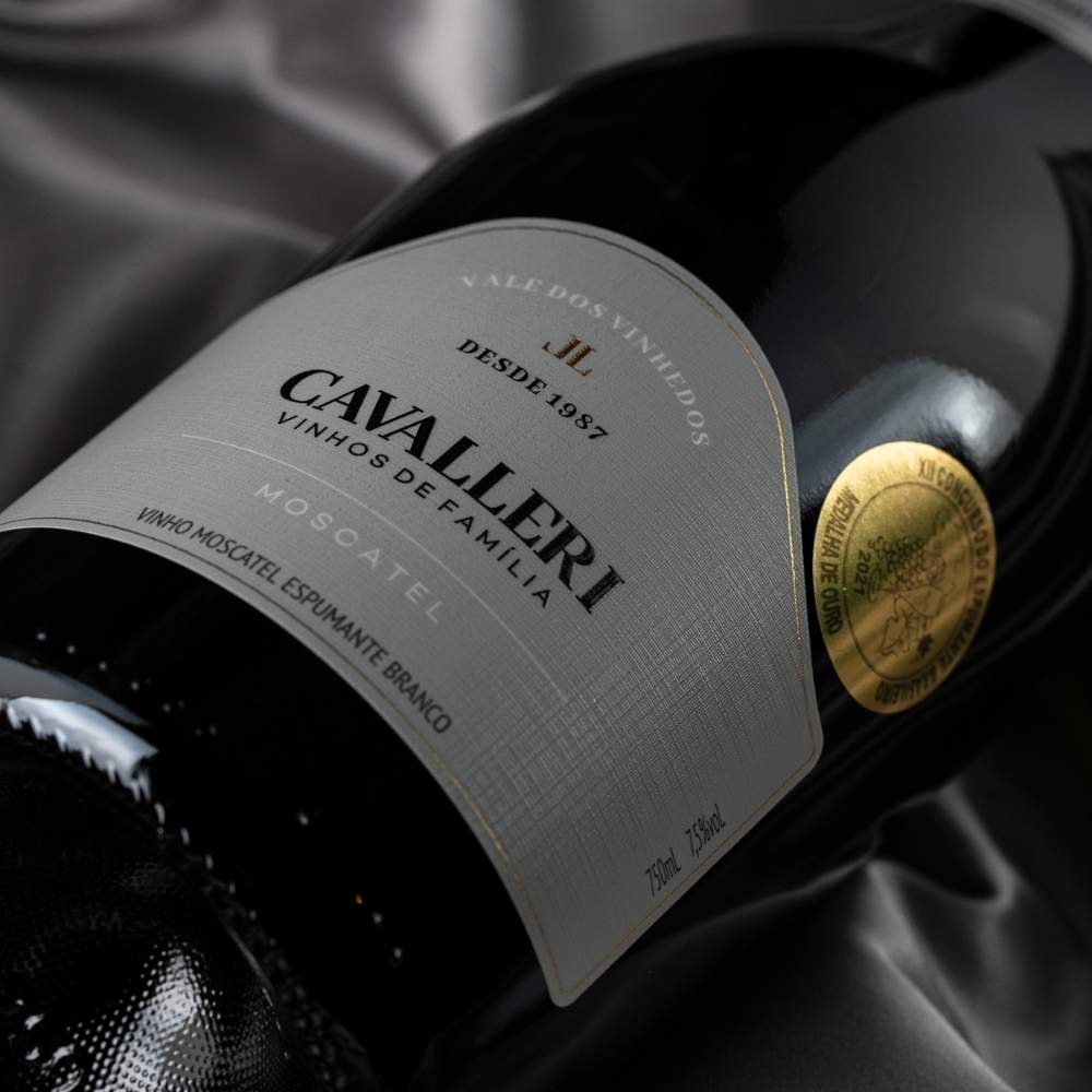 Espumante Moscatel  - Vinícola Cavalleri