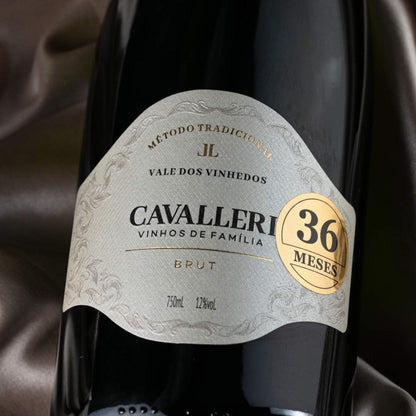 Brut Champenoise Sparkling Wine 36 Months - Cavalleri Winery