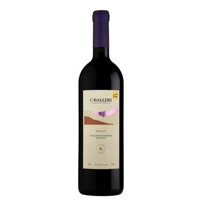 Vino tinto Merlot - Bodega Cavalleri
