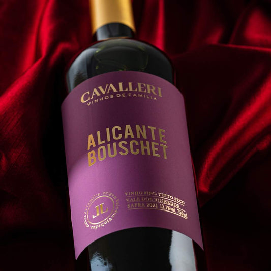 Alicante Bouschet Red Wine - Cavalleri Winery