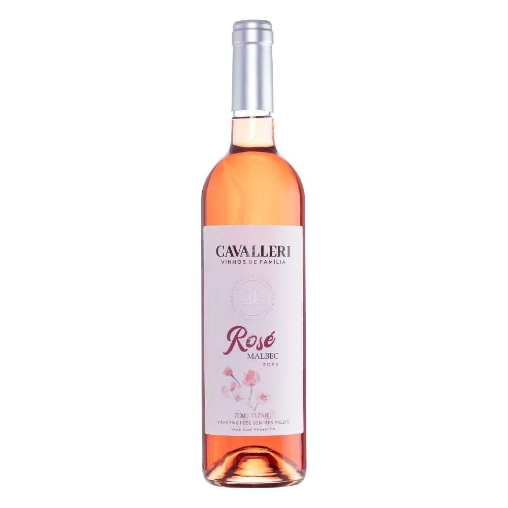 Vinho Rose Malbec Demi-Sec - Vinícola Cavalleri