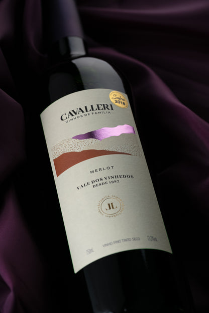 Vinho Tinto Merlot - Vinícola Cavalleri