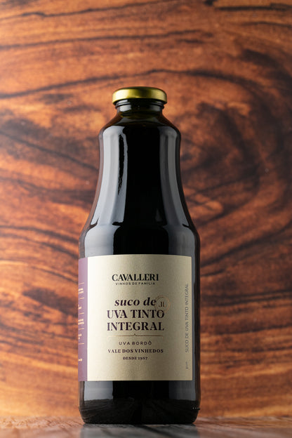 Suco de Uva Integral 1 Litro  - Vinícola Cavalleri