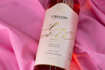 Vinho Rose La Vie Pinot Noir - Vinícola Cavalleri