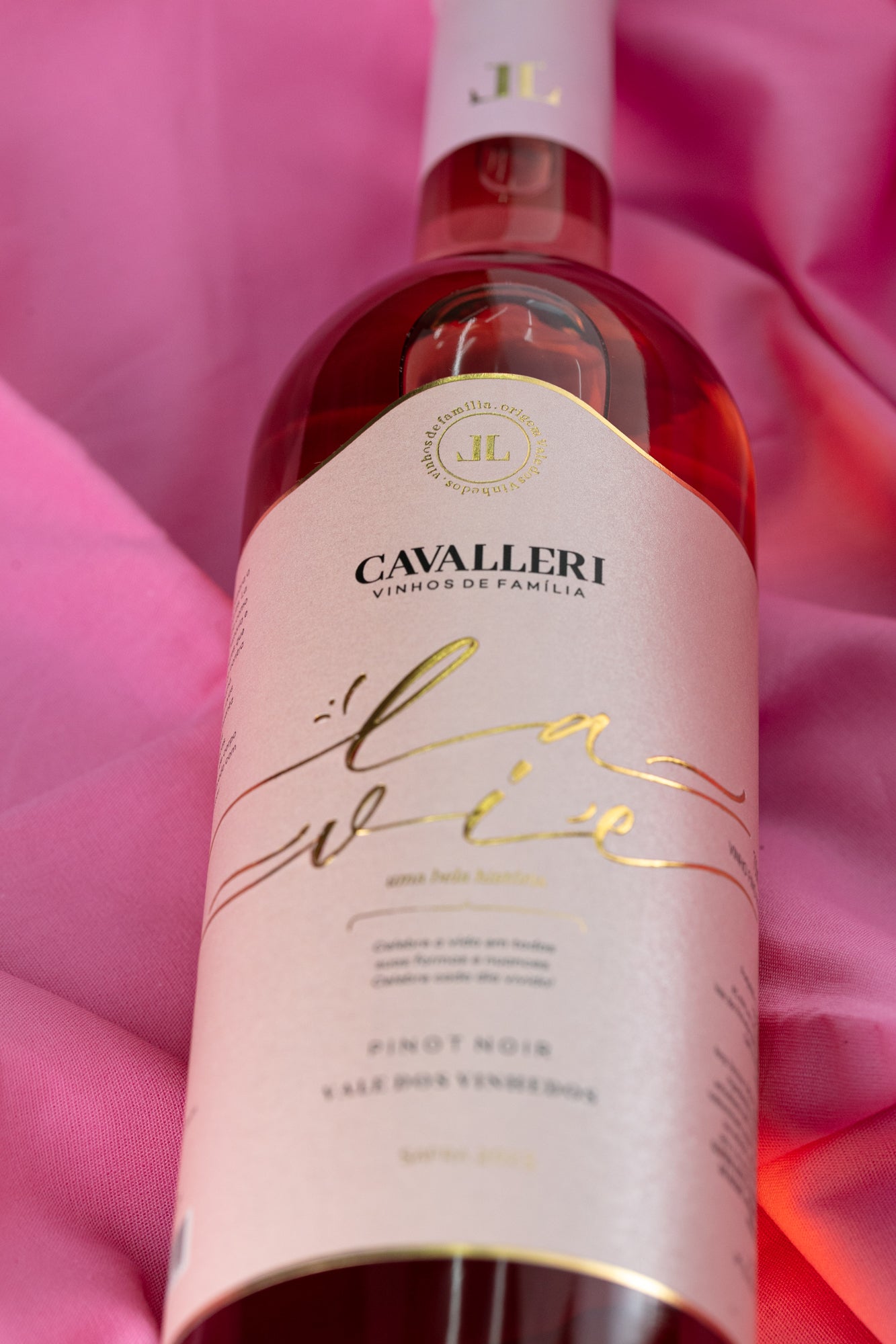 Vinho Rose La Vie Pinot Noir - Vinícola Cavalleri