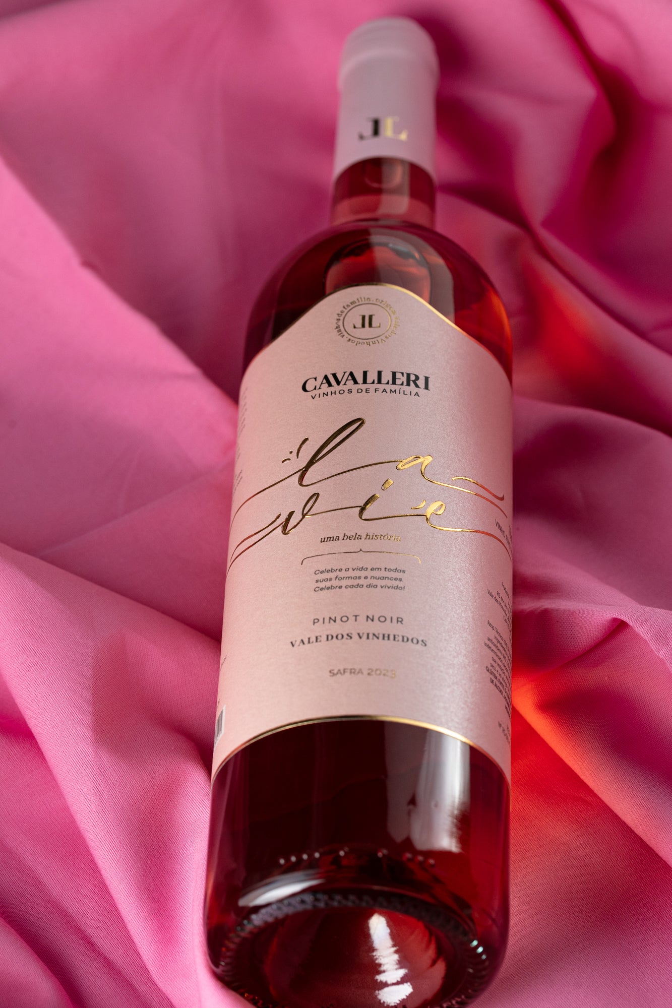 Vinho Rose La Vie Pinot Noir - Vinícola Cavalleri