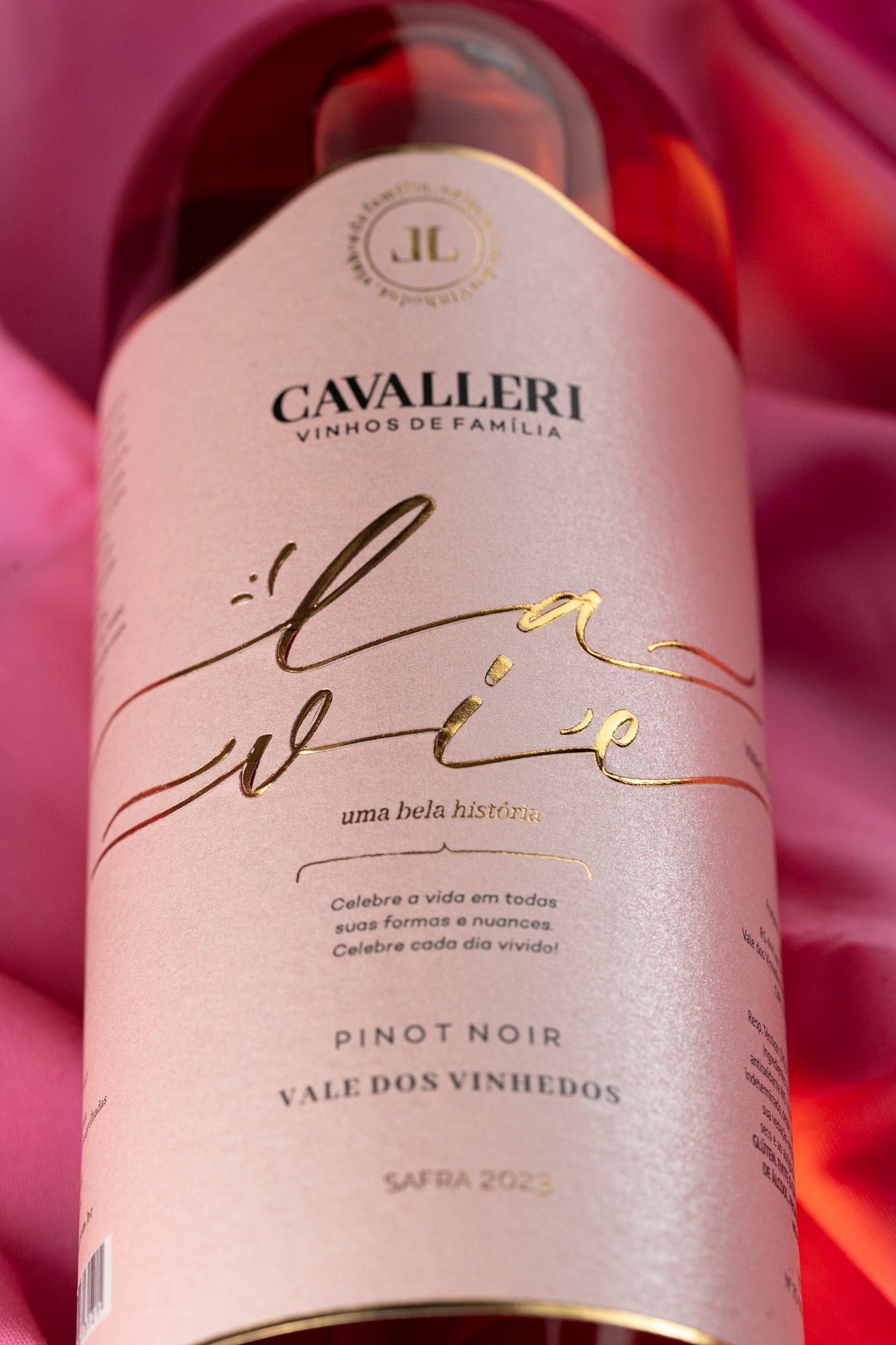 Vinho Rose La Vie Pinot Noir - Vinícola Cavalleri