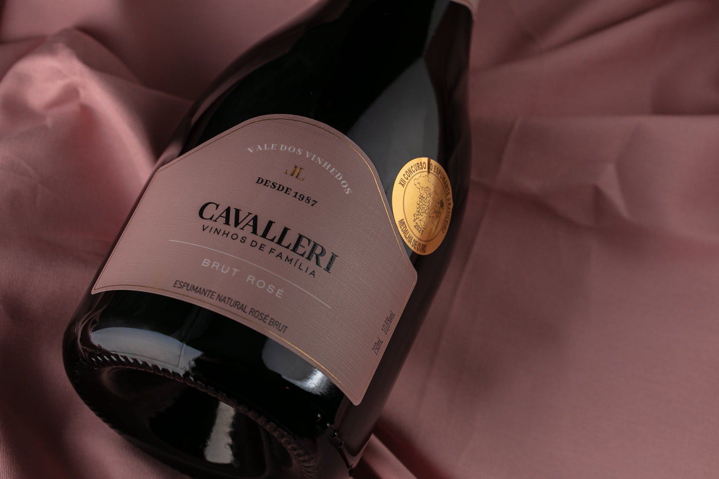 Espumante Brut Rosé - Vinícola Cavalleri