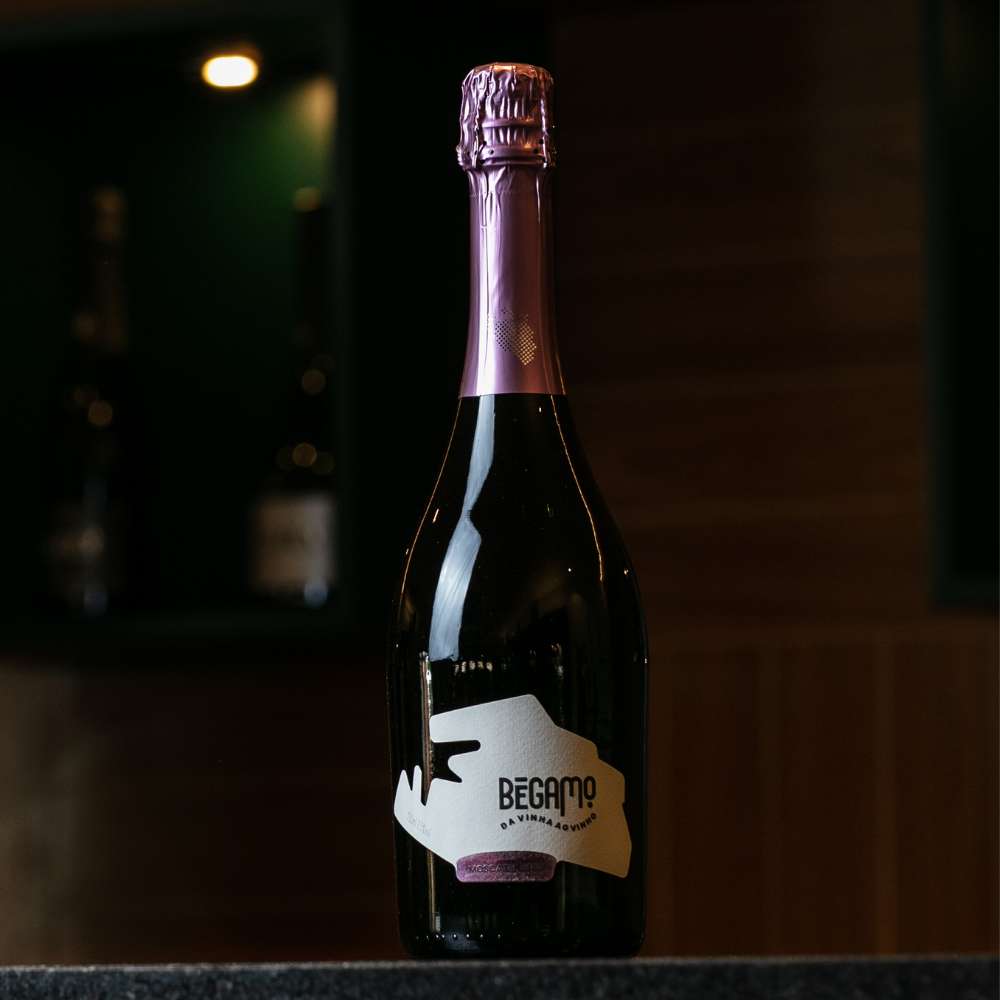 Espumante Moscatel Rosé Bégamo - Vinícola Cavalleri