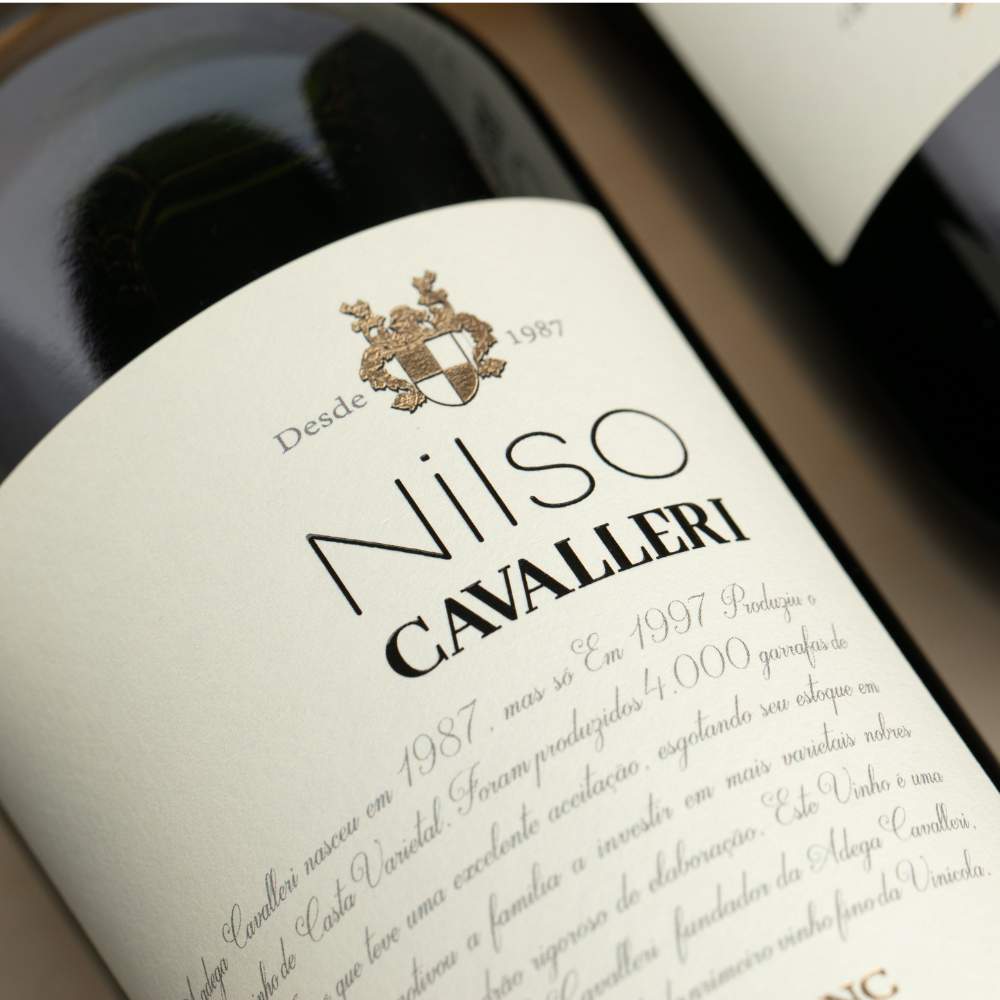 Vino tinto Cabernet Franc Nilso Cavalleri - Bodega Cavalleri