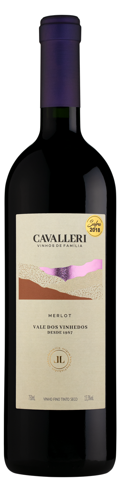 Vinho Tinto Merlot - Vinícola Cavalleri