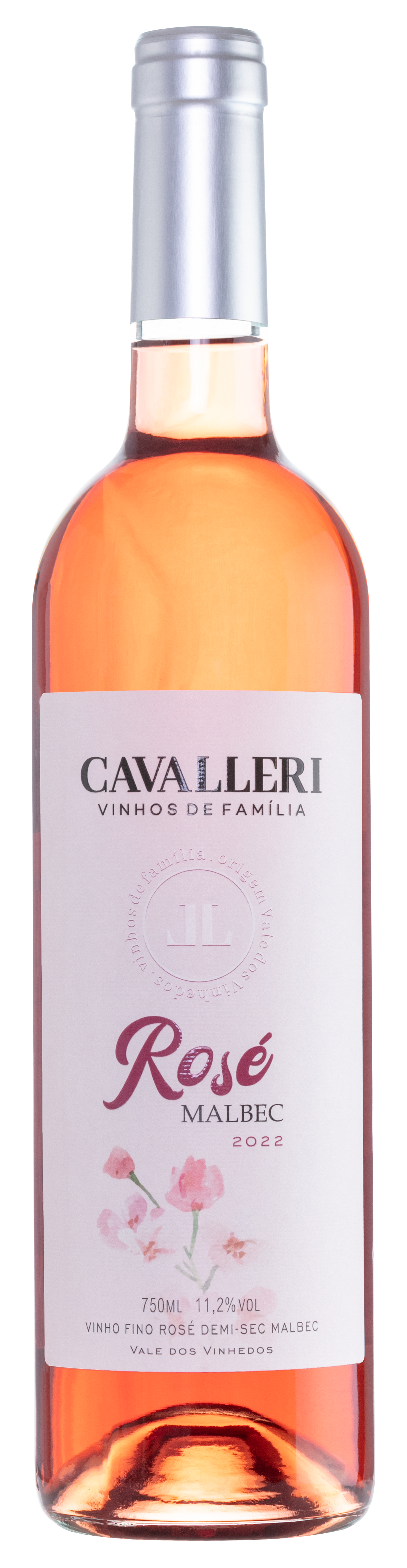 Vinho Rose Malbec Demi-Sec - Vinícola Cavalleri