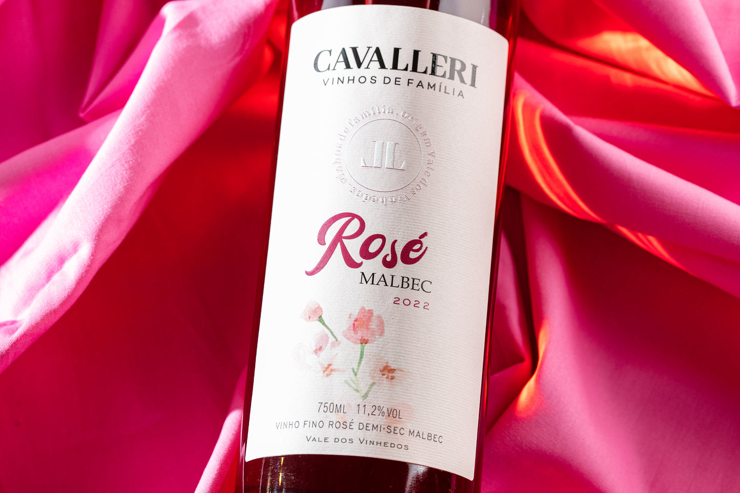 Vinho Rose Malbec Demi-Sec - Vinícola Cavalleri