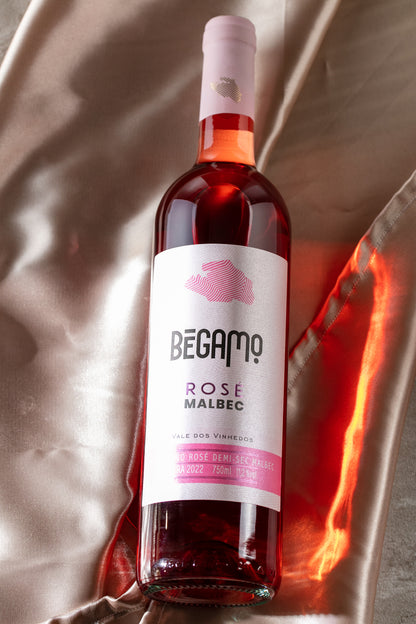 Vinho Rosé Malbec Demi-Sec Bégamo - Vinícola Cavalleri