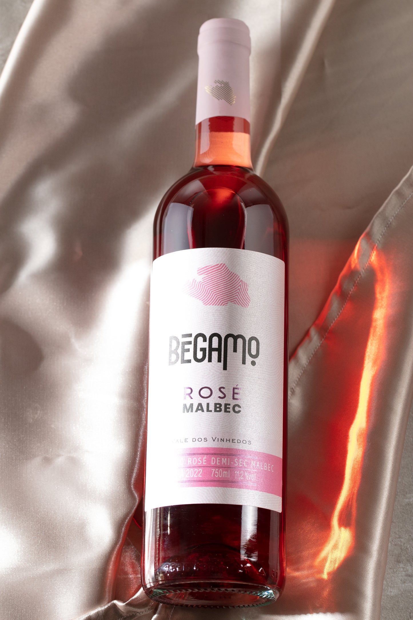 Vinho Rosé Malbec Demi-Sec Bégamo - Vinícola Cavalleri