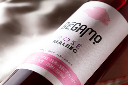 Vinho Rosé Malbec Demi-Sec Bégamo - Vinícola Cavalleri