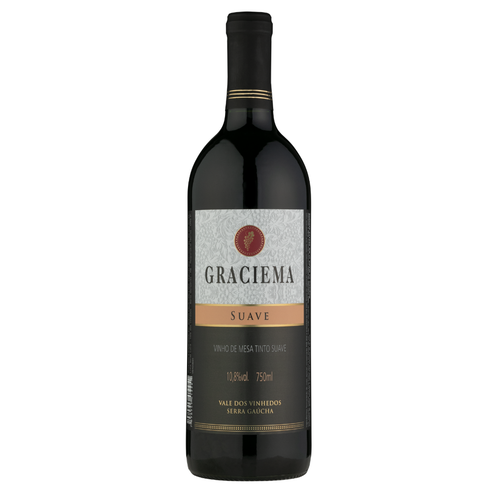 Vinho de Mesa Tinto Suave Graciema - Vinícola Cavalleri