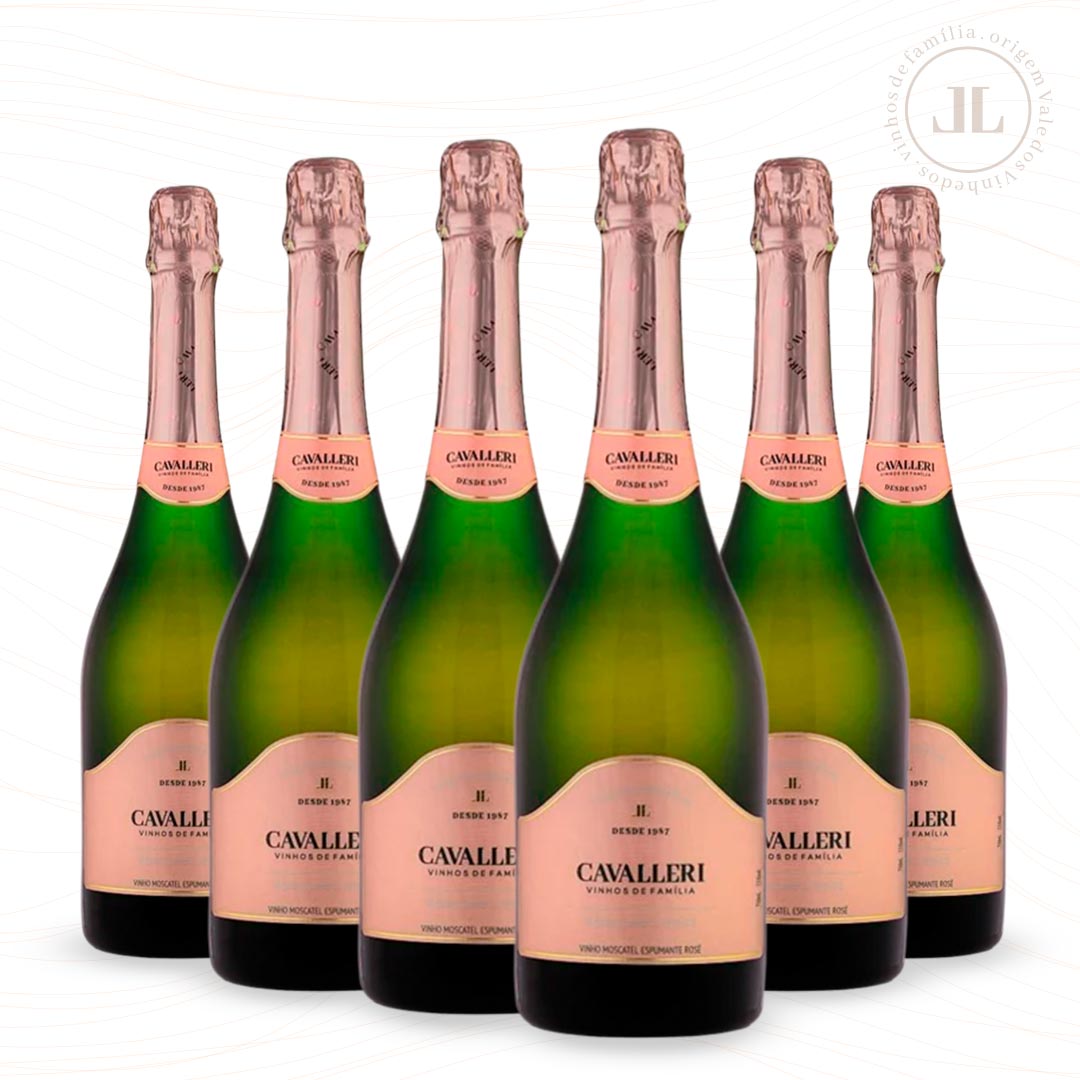 Espumante Rose Moscatel  - Vinícola Cavalleri