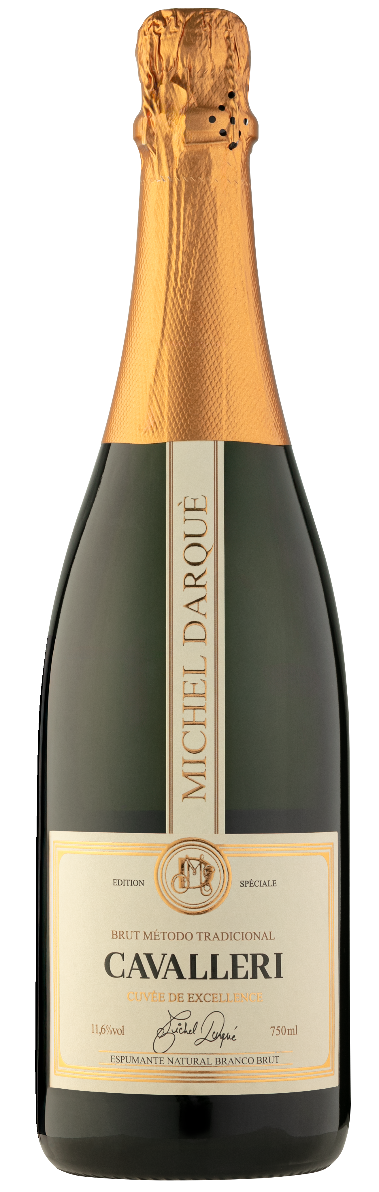 Espumante Brut Champenoise Michel Darquè 60 Meses - Vinícola Cavalleri