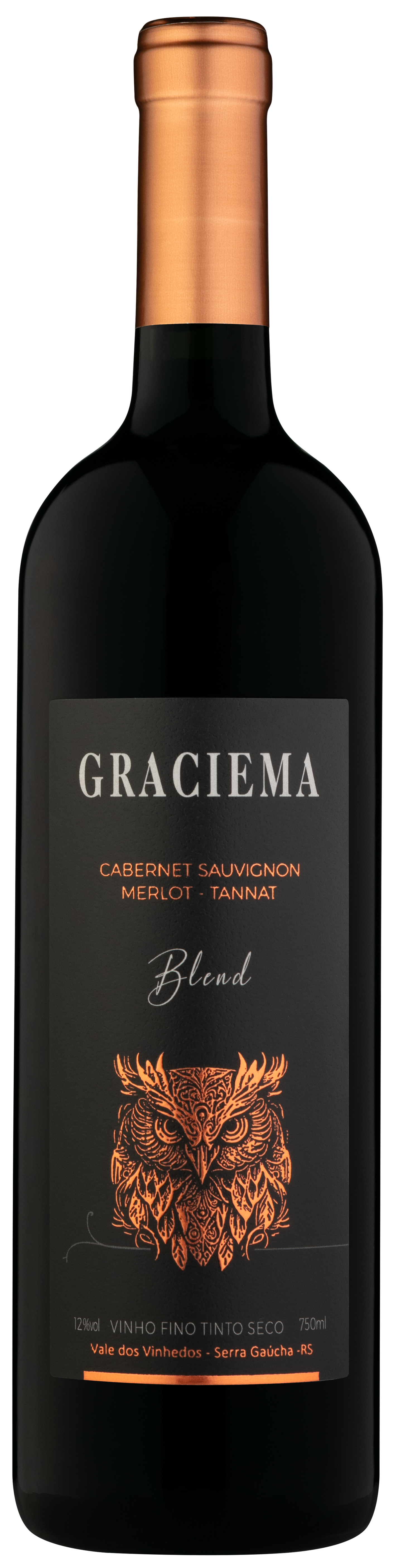 Vinho Coruja Tinto Seco Graciema - Vinícola Cavalleri