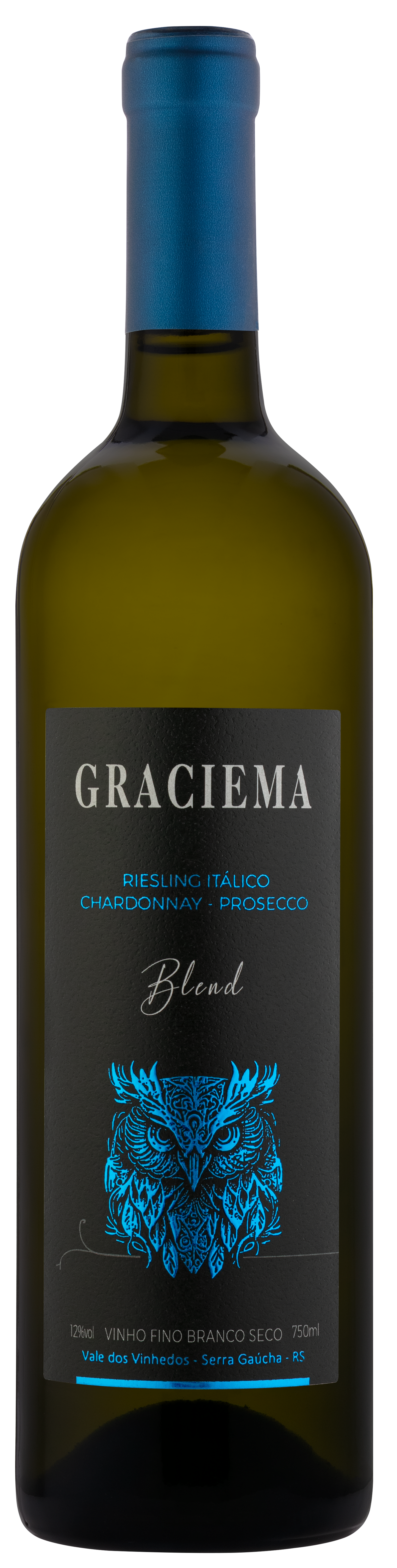 Vinho Coruja Branco Seco Graciema - Vinícola Cavalleri