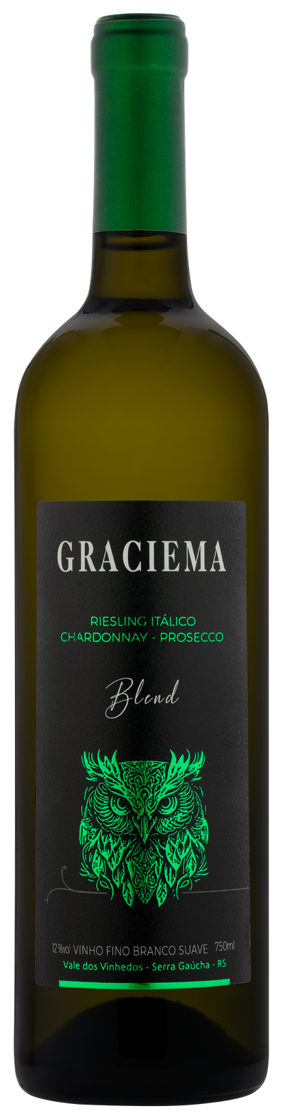 Vinho Coruja Branco Suave Graciema - Vinícola Cavalleri