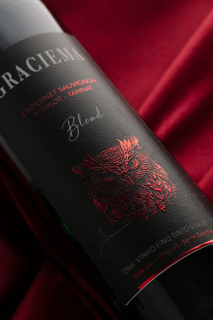 Vinho Coruja Tinto Suave Graciema - Vinícola CavallerI