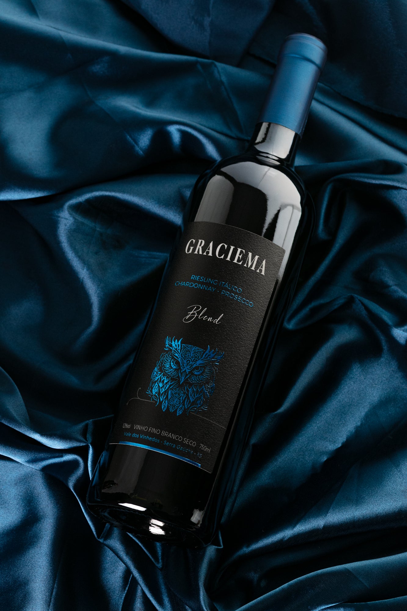 Vinho Coruja Branco Seco Graciema - Vinícola Cavalleri