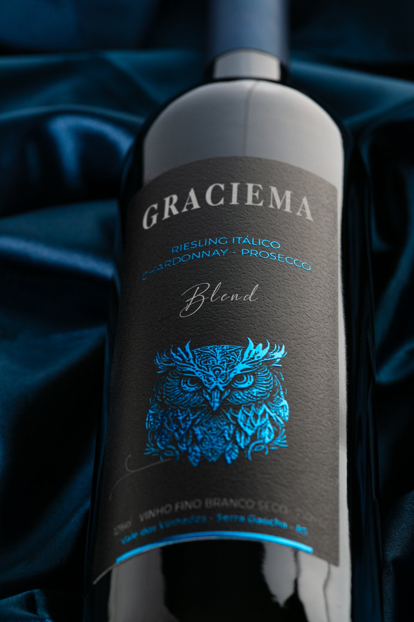 Vinho Coruja Branco Seco Graciema - Vinícola Cavalleri